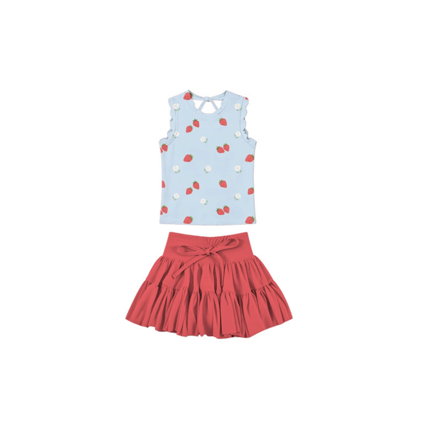 PO: Tulle Girl Skort Sets