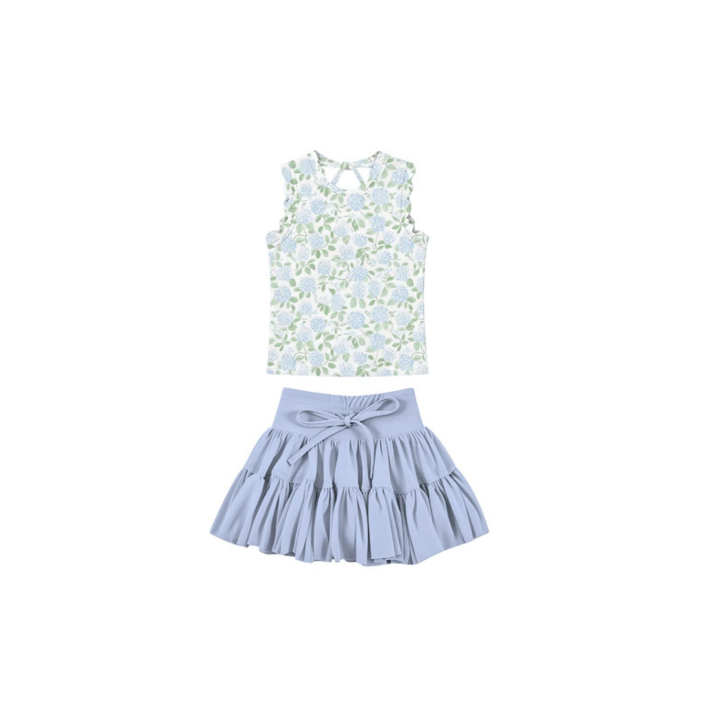 PO: Tulle Girl Skort Sets