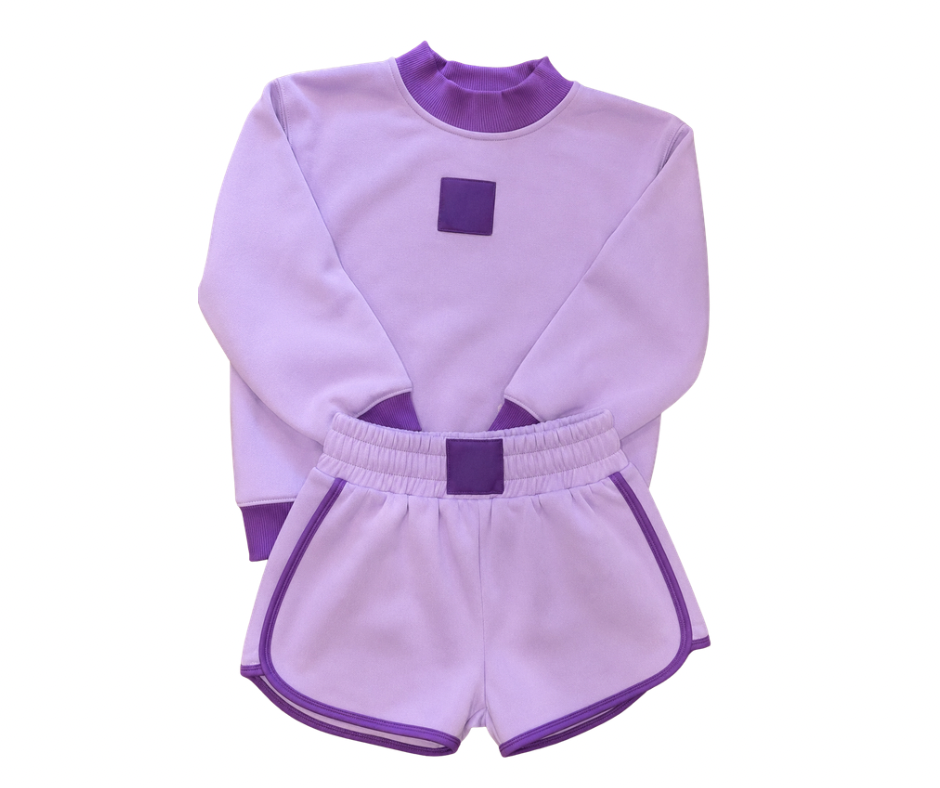 Purple 2pc Set