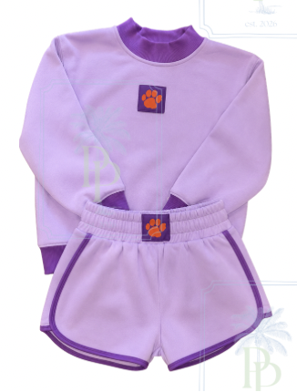 Orange & Purple 2pc Set